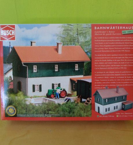 Busch H0 1897 Baanwachters huis