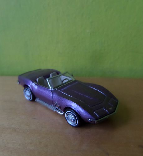 Brekina H0 19995 Corvette C3 violet cabrio