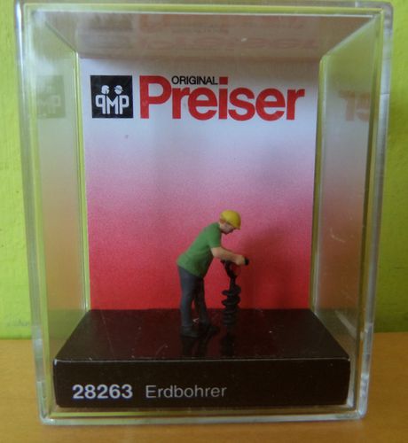 NIEUW ! Preiser H0 28263 Drilboor werker
