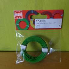 Busch 1792 Kabel 0.14 MM groen