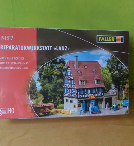 Faller H0 191817 Reparatie werkplaats Lanz