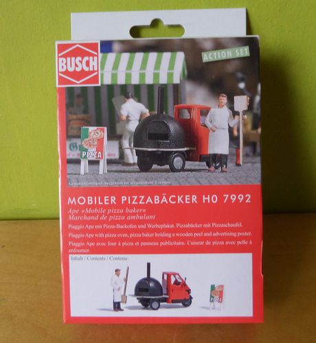 Busch H0 7992 Mobiele Pizza bakker