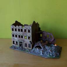 Pola H0 Huis in afbraak