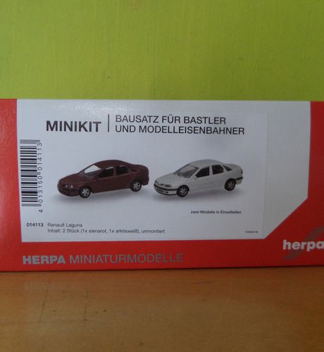 Herpa H0 14113  2x Renault Laguna  Minikit