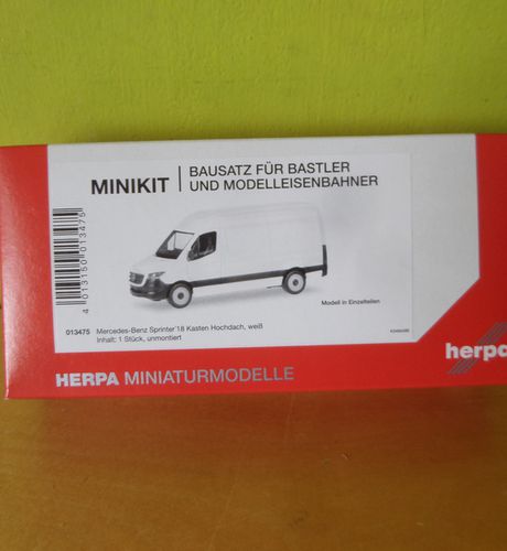 Herpa H0 13475 MB Sprinter 18K Minikit