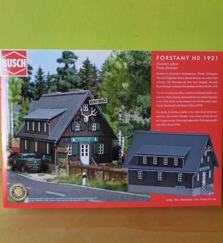 Busch H0 1921 Bos huis "Forstamt"