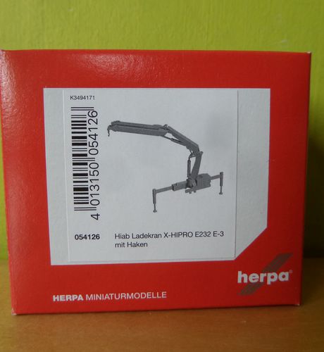 Herpa H0  54126 HIAB X-Hipro 232
