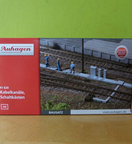 Auhagen H0 41620 Kabel kanalen en kasten