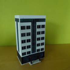 Merk ? N  Grote moderne flat