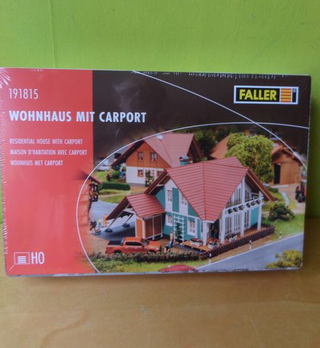 Faller H0 191815 Woonhuis met carport