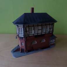 Kibri H0 Vakwerk seinhuis