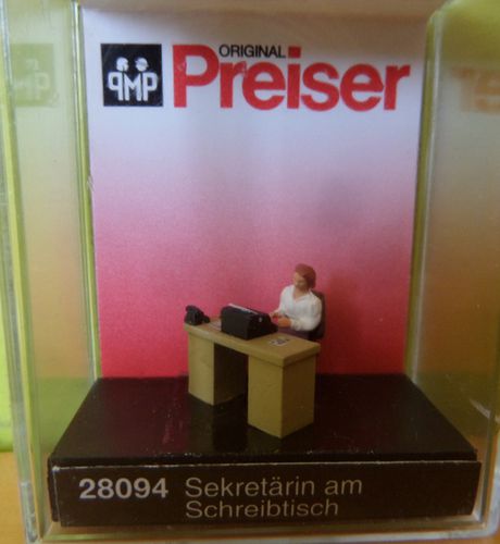 Preiser H0 28094 Secretaresse op kantoor