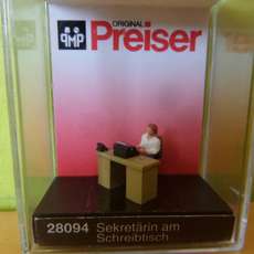 Preiser H0 28094 Secretaresse op kantoor