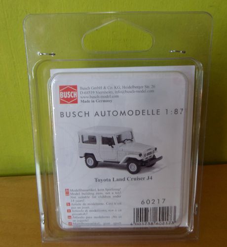 Busch H0 60217 Toyota LandcruiserJ4 Minikit