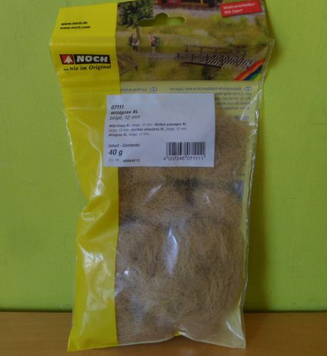 Noch 7111 Wildgras XL Beige 12 mm