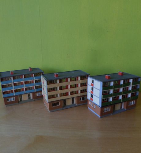 Faller H0 Budget Stad woonflats