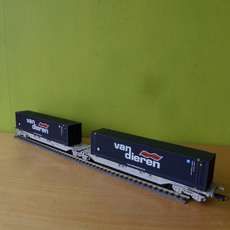Roco H0 66562 NS Container Wagon "van Dieren"