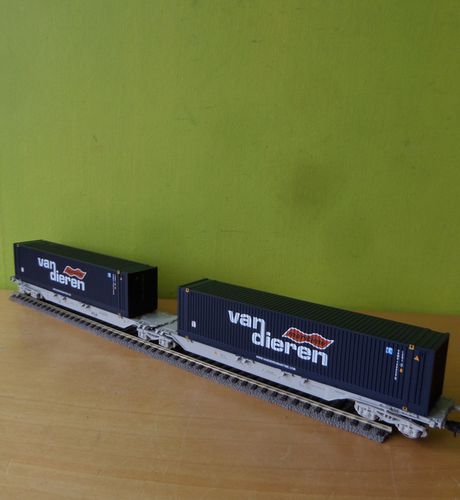 Roco H0 66562 NS Container Wagon "van Dieren"