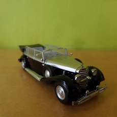 Brekina H0 21059 Mercedes 770 K zwart / zilver