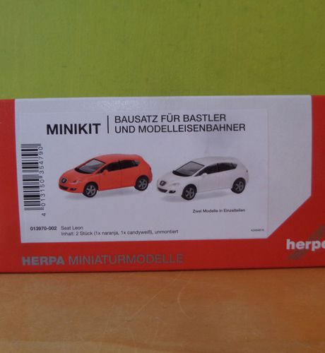 Herpa H0 13970 Minikit 2x Seat Leon