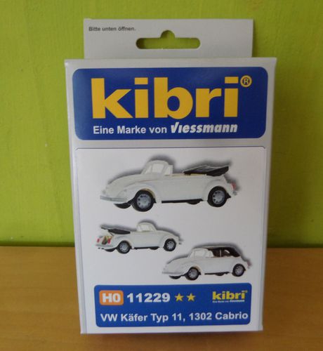 Kibri 11229 VW Kever cabrio 1302