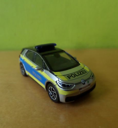 Herpa H0 97352 VW ID 3 Politie Hamburg