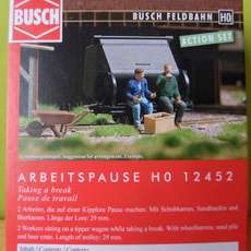 Busch H0 12452 Kleine werk pauze