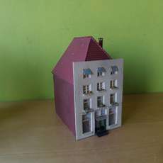 Merk ? H0 Hollands pandje "Bloemen magazijn"