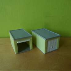 Faller H0 2x  auto garage box