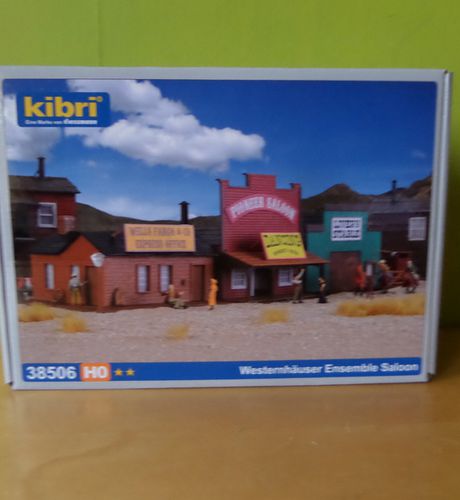 Kibri H0 38506 Western huizen set "Saloon"