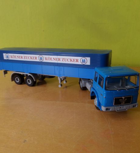 Brekina H0 78150 MAN F7 PP- SZ" Kölner Zucker "