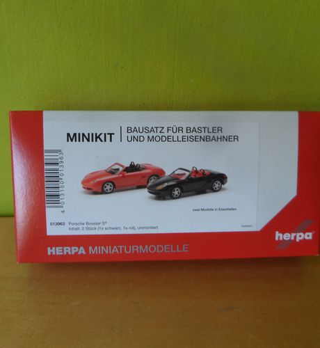 Herpa H0 13963 Minikit Porsche Boxter S