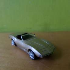 Brekina H0 19993 Corvette C3 gold cabrio