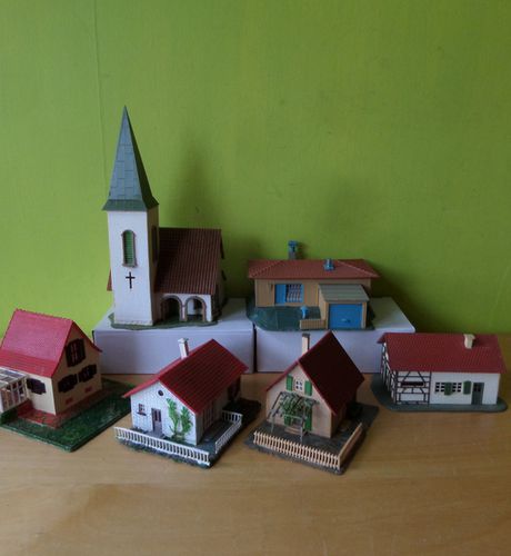 Faller H0 budget set compleet dorp