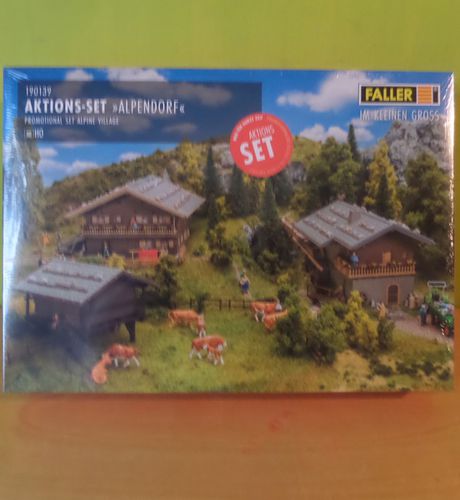 Faller H0 190139 Actie set Alpen dorp