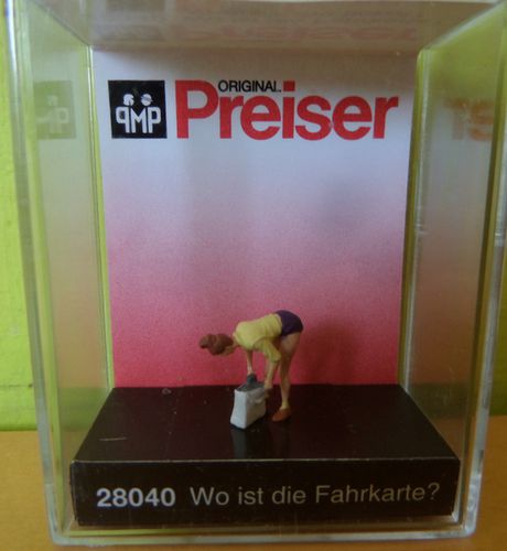 Preiser H0 28040 Treinkaartje zoeken