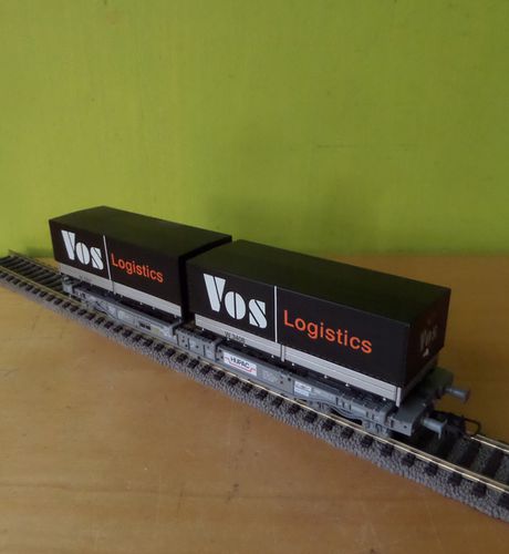 Roco H0 66617 SBB Container wagon Vos Logistic