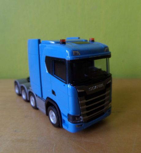 Herpa H0 315753 Scania CS 20 ND blauw
