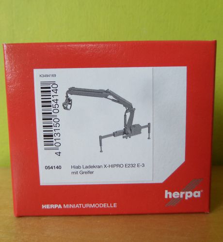 Herpa H0  54140 HIAB X-Hipro 232