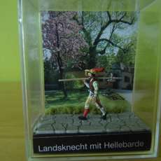 Preiser H0 99508 Landsknecht met hellebaard