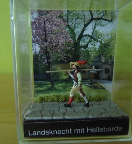 Preiser H0 99508 Landsknecht met hellebaard