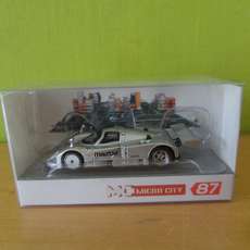 Micro city H0 0082 Mazda 787B zilver