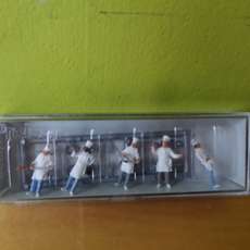 Preiser H0 10329 Groepje koks