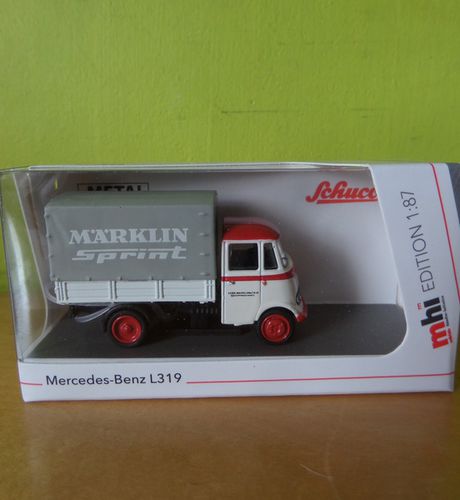 Schuco H0 26713 MHI MB L319 dekzijl Marklin