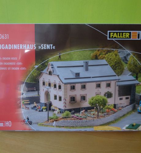 Faller H0 130631 Boerenhuis uit Engadin Sent