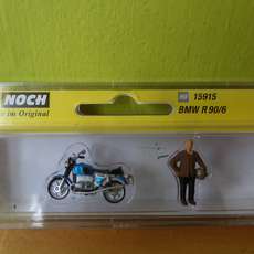 Noch H0 15915  BMW R90/6 met berijder