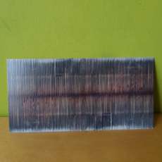 Noch H0 56665 3d karton plaat Verweerde houten wand