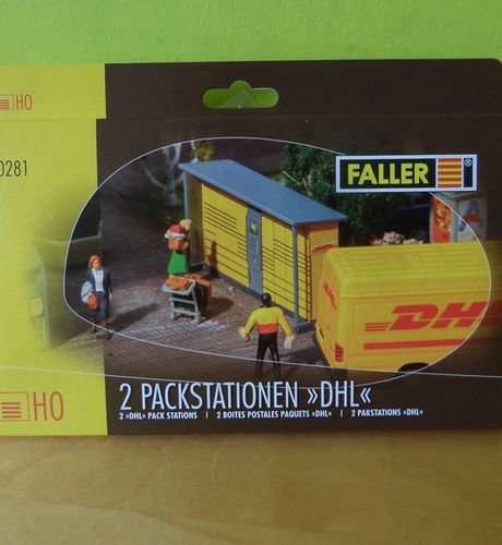 Faller H0 180281 DHL packstation