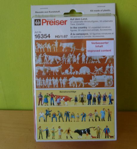 Preiser H0 16354  Landbouw figuren