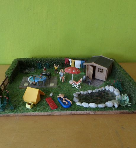 Faller H0 Mini diorama "Genieten "
